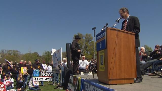 Ohio Teamster Retirees rally in D.C. Over Pension Benefits